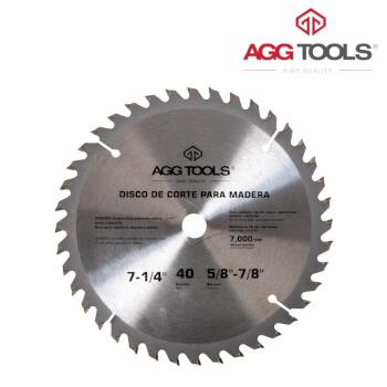 DISCO PARA MADERA 7-1/4